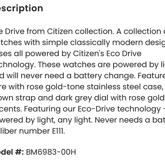 Citizen Eco-Drive Men's Watch with Brown leather Strap - Picture 3 of 8